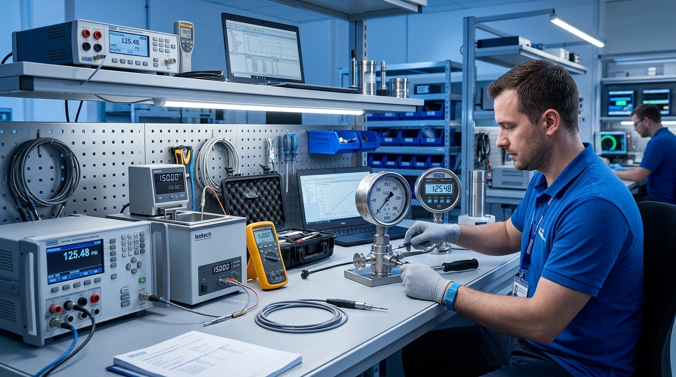Calibration products — Precision calibration services and equipment for temperature and pressure instruments.