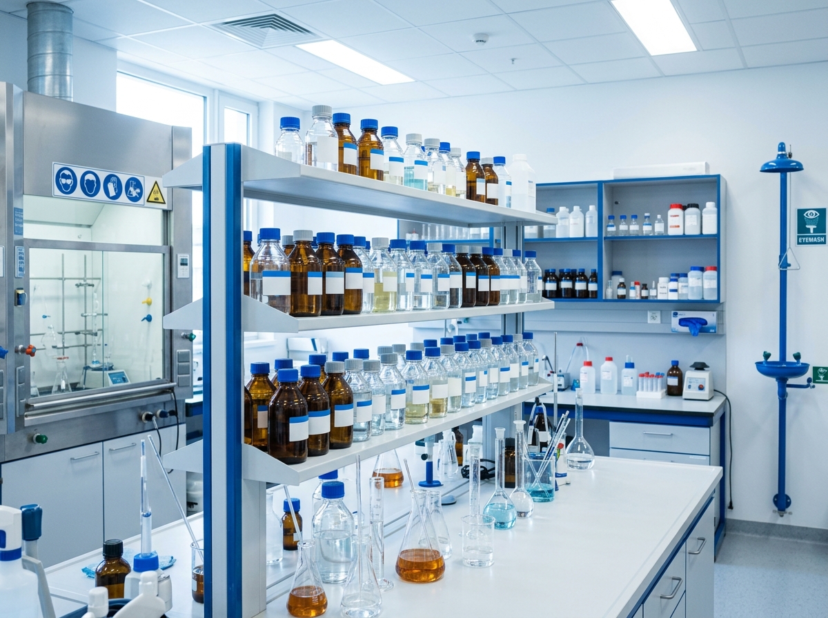 Chemicals products — Specialty and industrial chemicals sourced from leading global manufacturers.